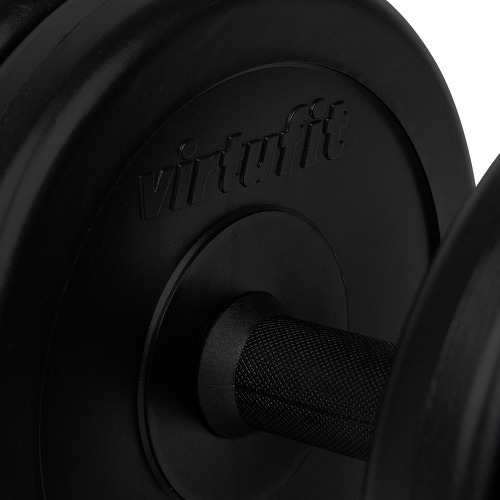 VirtuFit-D'Haltères Ajustable Vinyle 2 X 15 Kg (30 Kg)-3