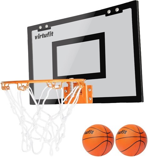 VirtuFit-Panier De Ball Mini Avec 2 Balles Et Pompe-0
