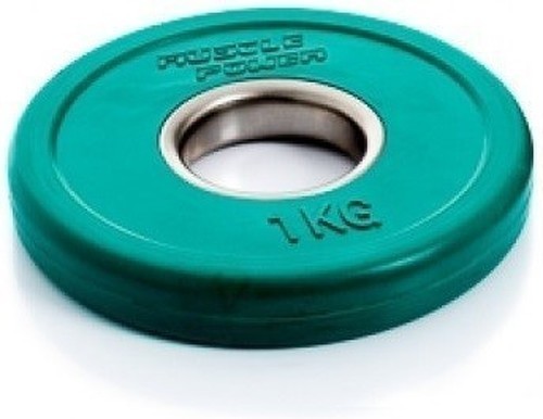 Muscle Power-Plaque De Pare Chocs Olympique Fractionnée Muscle Power 50 Mm 1,0 Kg-0