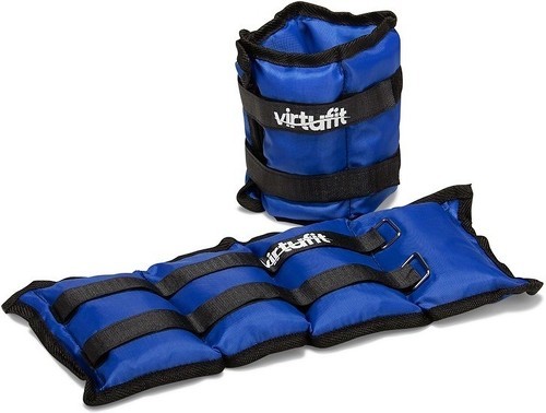 VirtuFit-Poids Ajustables Pour Chevilles / Poignets 2 X 1 Kg Nylon-0