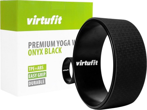 VirtuFit-Roue De Yoga Premium 33 Cm Onyx-3