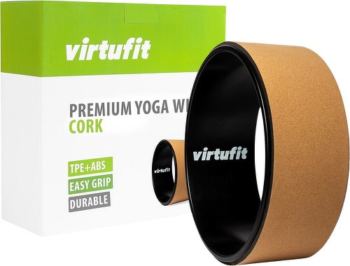 VirtuFit-Roue De Yoga Premium En Liège Écologique 33 Cm-1