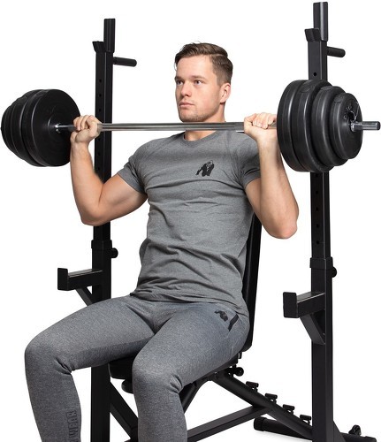 VirtuFit-Support De Squat Ajustable Repose Haltères Avec Repose Dips-4