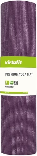 VirtuFit-Tapis De Yoga Premium Antidérapant Extra Épais (6 Mm) Feuille De Mûrier-1
