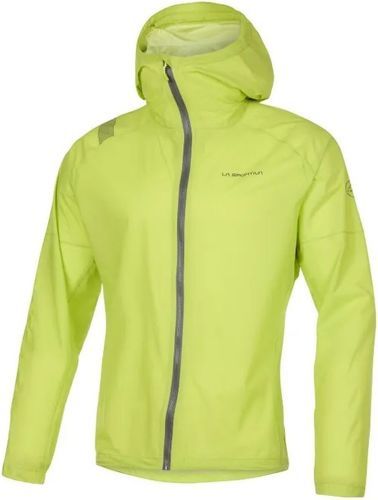 LA SPORTIVA-La sportiva pocketshell jacket lime punch veste étanche-image-1