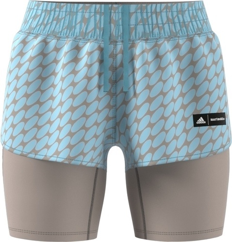 adidas Performance-Short de running 2 en 1 x Marimekko Run Icons 3 Bar Logo-3