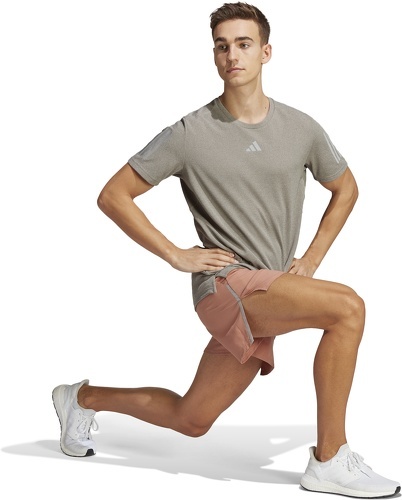 adidas Performance-T-shirt chiné Own the Run-2