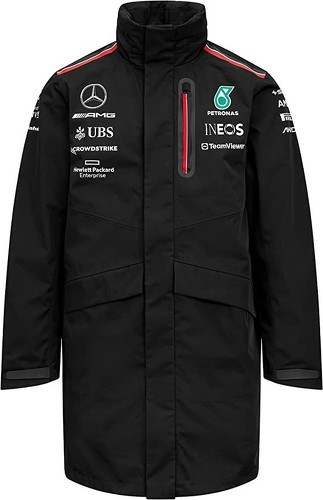 MERCEDES AMG PETRONAS MOTORSPORT-Veste Parka Impérméable Mercedes-AMG Petronas Motorsport Officiel Formule 1-image-1