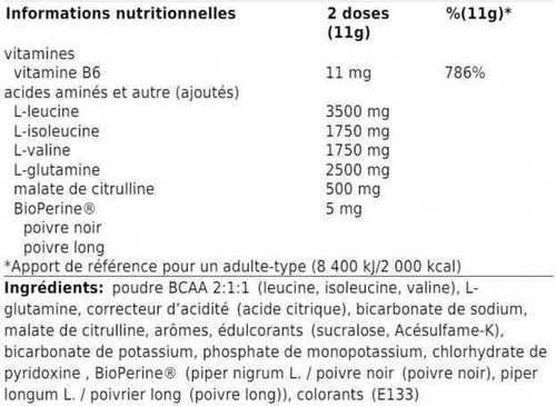 USN-BCAA Power Punch (400g) [BLUE RASPBERRY]-1