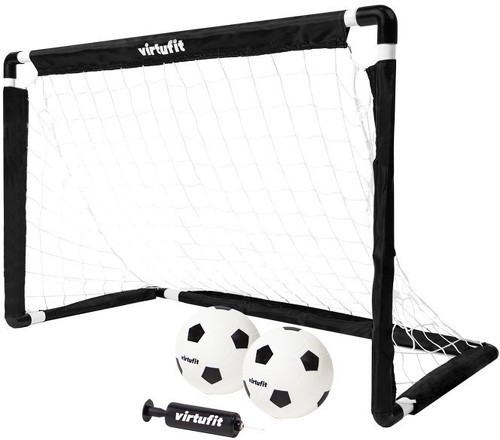 VirtuFit-Ensemble De But De Soccer Pour Avec Ballon Et Pompe 92 X 64 Cm-1