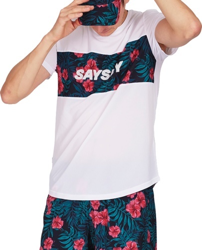 Saysky-Flower Combat T Shirt-2