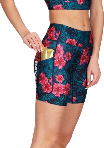 Saysky-Wmns Flower Combat+ Pantaloncini 7"-2