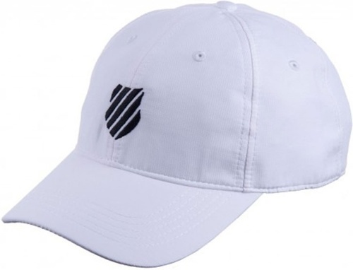 K-SWISS-CASQUETTE KSWISS LOGO BLANCHE NOIRE-1