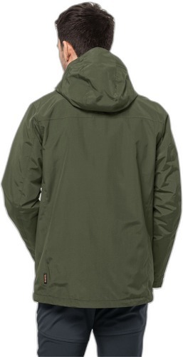 Jack wolfskin-Veste imperméable 3 en 1 Jack Wolfskin Bergland-1