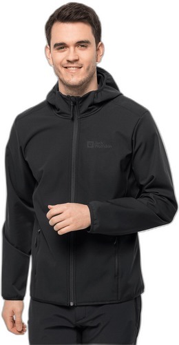 Jack wolfskin-Veste Imperméable À Capuche Jack Wolfskin Bornberg-1