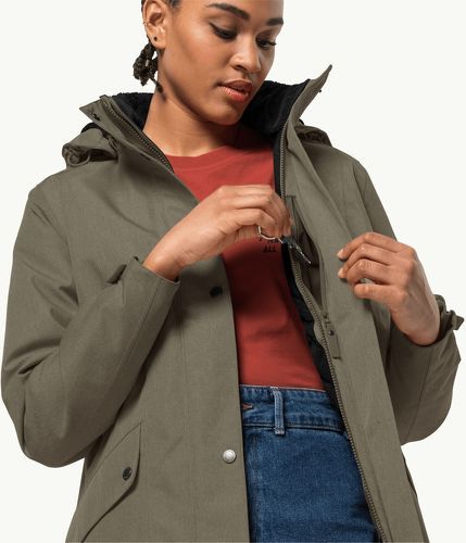 Jack wolfskin-Veste imperméable femme Jack Wolfskin Park Avenue-4