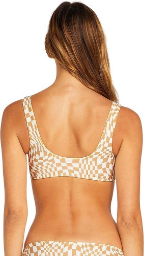 VOLCOM-Haut De Maillot Check Her Out Scoop (Réversible) Limeade-2