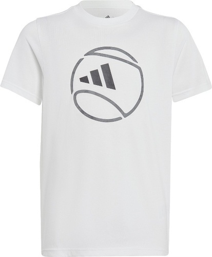 adidas Performance-T-shirt de tennis graphique AEROREADY-0