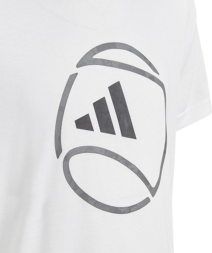 adidas Performance-T-shirt de tennis graphique AEROREADY-2