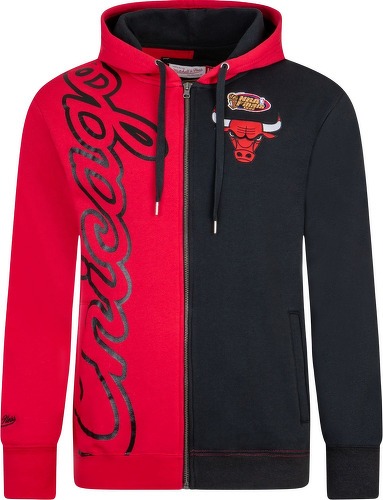 Mitchell & Ness-Mitchell & Ness Fleece Zip Hoody Nba Chicago Bulls-0