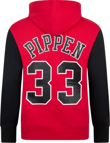 Mitchell & Ness-M&N Fleece Nba Hoody Chicago Bulls Scottie Pippen-1