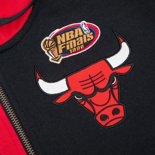 Mitchell & Ness-Mitchell & Ness Fleece Zip Hoody Nba Chicago Bulls-2