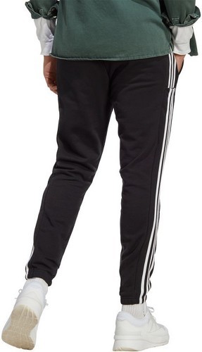 adidas Sportswear-Pantalon fuselé en molleton aux chevilles élastiques et à 3 bandes Essentials -1