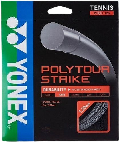 YONEX-Cordage Yonex Poly Tour Strike Gris 12m-image-1