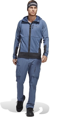 adidas Performance-Veste de randonnée à capuche en molleton Terrex Tech Flooce-2