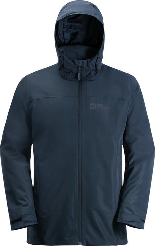 Jack wolfskin-Veste Imperméable 3 En 1 Jack Wolfskin Taubenberg-1