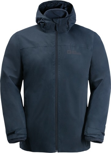 Jack wolfskin-Veste Imperméable 3 En 1 Jack Wolfskin Taubenberg-0