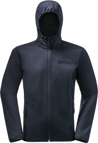 Jack wolfskin-Veste Imperméable À Capuche Jack Wolfskin Bornberg-1