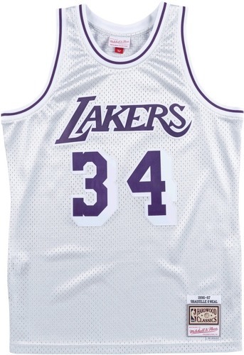 Mitchell & Ness-Maillot Los Angeles Lakers platinum Shaquille O'Neal-image-1