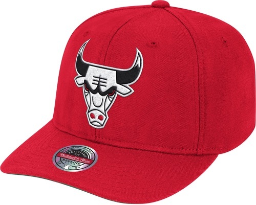 Mitchell & Ness-Casquette NBA Chicago Bulls Mitchell & ness Team Ground Stretch Snapback Rouge-image-1