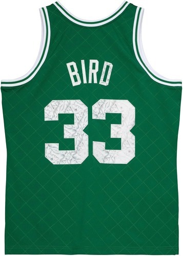 Mitchell & Ness-Maillot Boston Celtics NBA 75Th Anni Swingman 1985 Larry Bird-1