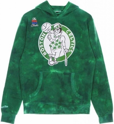 Mitchell & Ness-Sweatshirt à capuche Boston Celtics Blank-0