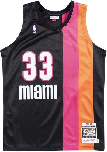 Mitchell & Ness-Maillot Miami Heat Alonzo Mourning 2005/06-0