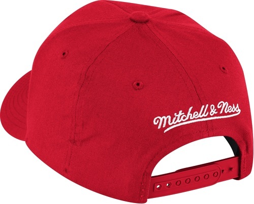 Mitchell & Ness-Casquette NBA Chicago Bulls Mitchell & ness Team Ground Stretch Snapback Rouge-1