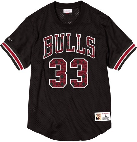 Mitchell & Ness-Sweatshirt Chicago Bulls name & number Scottie Pippen-0