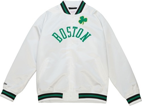 Mitchell & Ness-Veste de survêtement satin Boston Celtics-image-1