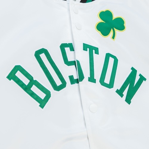 Mitchell & Ness-Veste de survêtement satin Boston Celtics-3