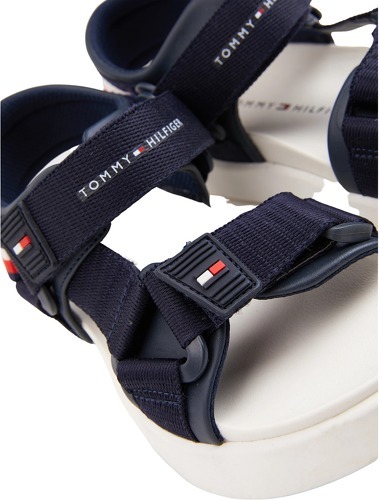 Tommy Hilfiger-Sandales Velcro Tommy Hilfiger Blue-3