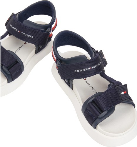 Tommy Hilfiger-Sandales Velcro Tommy Hilfiger Blue-2