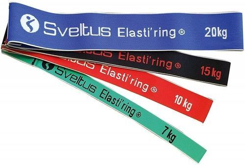 SVELTUS-Set De 4 Elasti'Ring Sveltus - Bande élastique de fitness-0