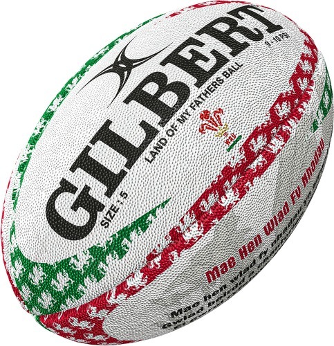 GILBERT-Ballon de rugby Pays de Galles Lomf Anthem-0