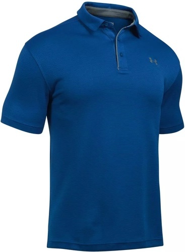 UNDER ARMOUR-Polo Bleu Roi Homme Under Armour Tech Polo 1290140-2