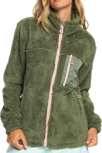ROXY-Alabama Full Zip Fleece Jacket Women-1
