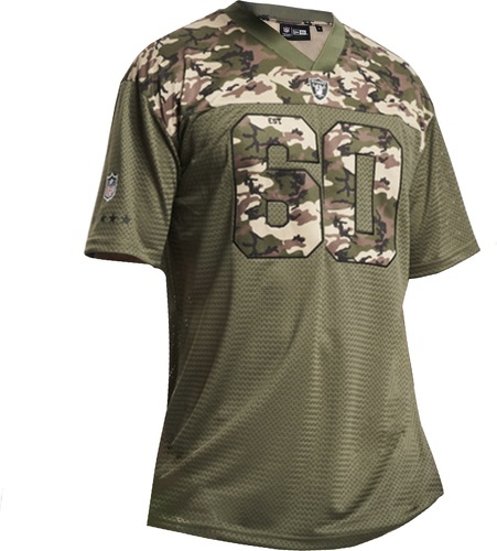 NEW ERA-Las Vegas Raiders Camo Infill Oversized Mesh - T-shirt-1