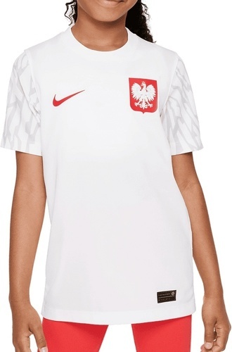 NIKE-Maillot Nike Pologne Enfant Domicile 2022/23 blanc-2