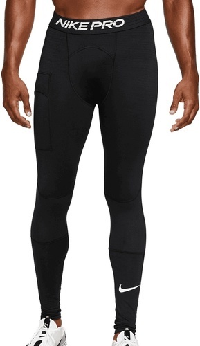 NIKE-Pantalon fonctionnel Nike Pro Warm noir-2